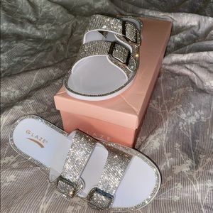 Rhinestone sandals